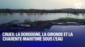 Crues: la Dordogne, la Charente-Maritime et la Gironde touchées par des inondations