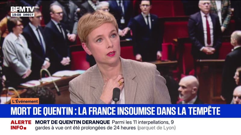 Mort de Quentin Deranque: "Je n'accepte pas l'idée que la radicalité égale un rapport violent à la politique", assure Clémentine Autain