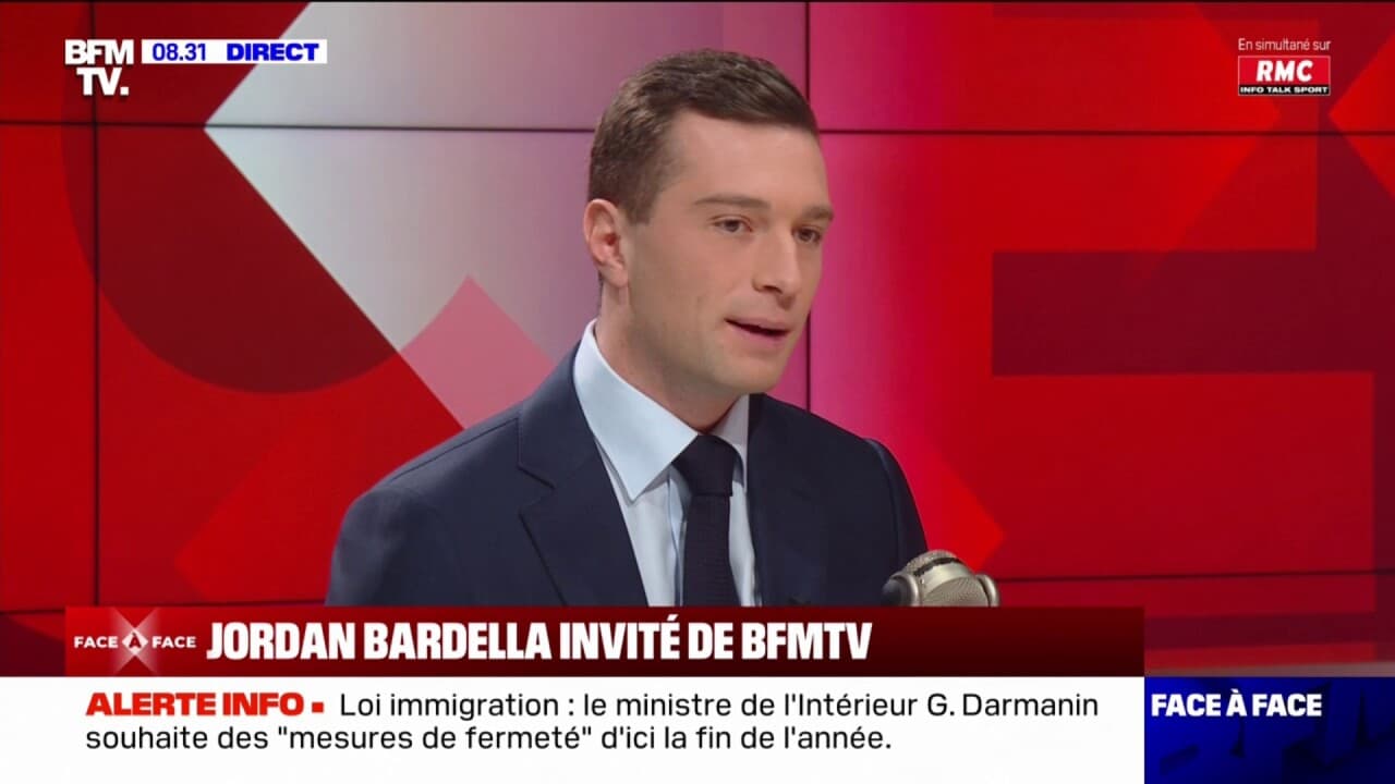 Rejet De La Loi Immigration: Pour Jordan Bardella, "le RN A Protégé Les ...