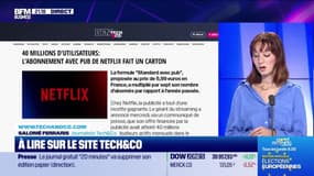  À lire sur le site Tech&Co : L'abonnement avec pub de Netflix fait un carton, par Salomé Ferraris - 16/05