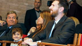 Lionel Messi et ses proches