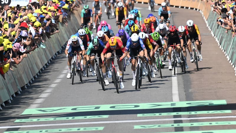 La victoire de Soren Waerenskjold lors de la 11 etape du Tour de France le 15 juillet 2026 2320961