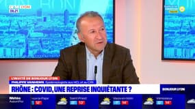 Covid-19: l'épidémiologiste Philippe Vanhems estime que "l'on aurait pu être un peu plus prudent" sur la levée des restrictions