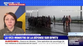 La vice-ministre ukrainienne de la Défense annonce qu'une "opération de sauvetage des militaires d'Azovstal est en cours"