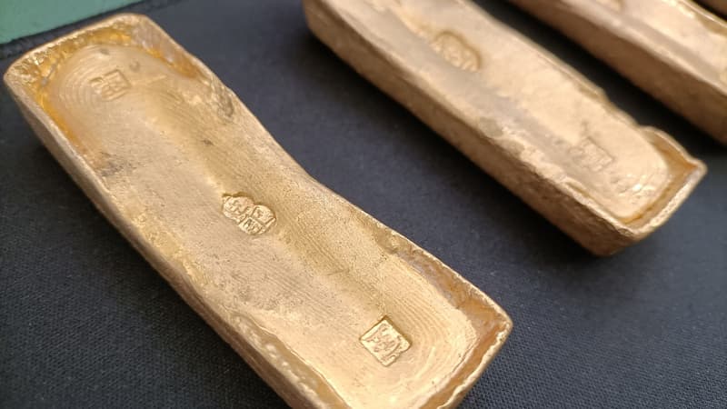 Des lingots d'or provenant de l'épave du Prince-de-Conty, bateau naufragé en 1746, ont été retrouvés plus de 300 ans après, le 15 juin 2022