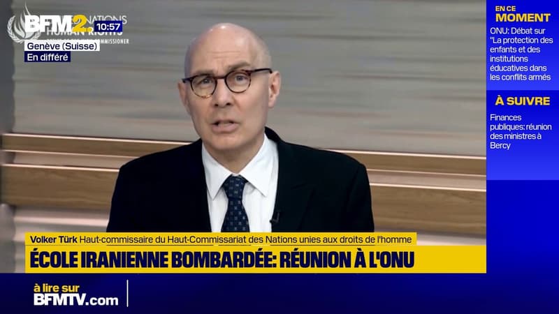 École bombardée en Iran: l’ONU réclame "justice" face après le bombardement de l'école de Minab