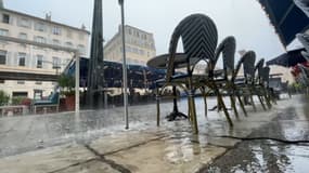 Des intempéries à Marseille ce mercredi 4 septembre 2024.