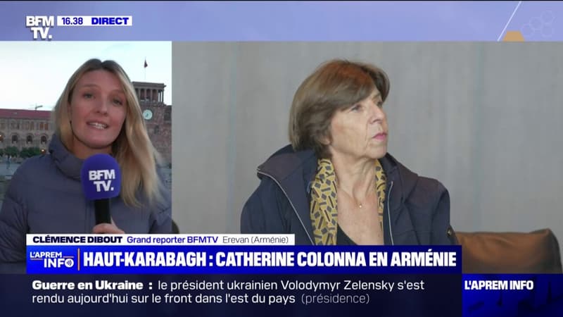 Arménie: la ministre des Affaires étrangères, Catherine Colonna, assure 