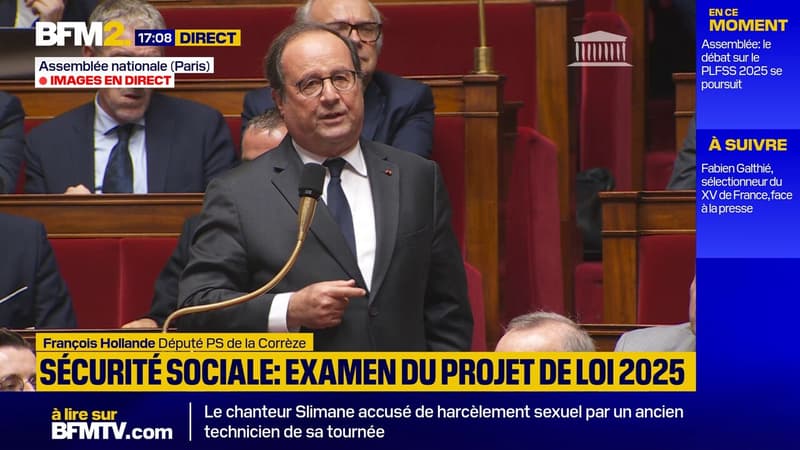 Chahuté par des députés, François Hollande défend la réforme des retraites de son quinquennat