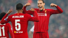 Wijnaldum et van Dijk - Liverpool