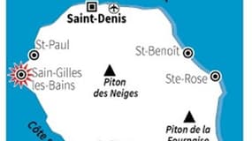 La victime surfait, seul, à une cinquantaine de mètres de la plage des Brisants de Saint-Gilles, à l'ouest de l'île.