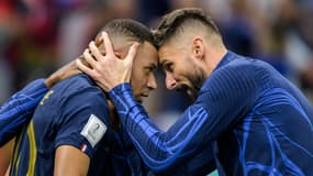 K. Mbappé et O. Giroud
