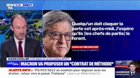 "Quelqu'un doit claquer la porte": sur X, Jean-Luc Mélenchon évoque la réunion à l'Élysée