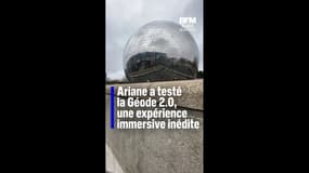 Ariane a testé la Géode 2.0, une expérience immersive inédite