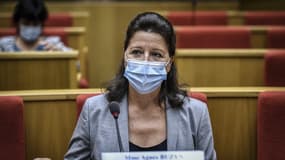 L'ancienne ministre de la Santé Agnès Buzyn au Sénat le 23 septembre 2020. 