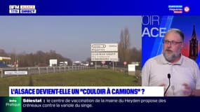 Strasbourg: les riverains s'inquiètent de voir l'Alsace devenir un "couloir à camions"