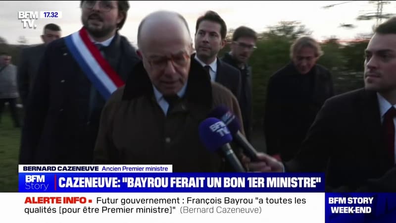 Bernard Cazeneuvre: François Bayrou 