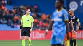 Florent Batta, lors du match Montpellier-Lens, le week-end dernier
