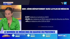 Bouches-du-Rhône: le nombre de médecins en hausse dans le département