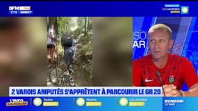 Frédéric Portier, amputé de la jambe, a gravi le Kilimandjaro et s'apprête à parcourir le GR 20