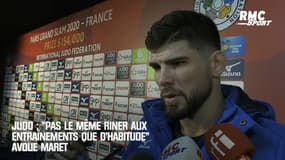 Judo : "À l'entraînement, ce n'est pas le Teddy Riner que j'ai l'habitude de voir" avoue Maret