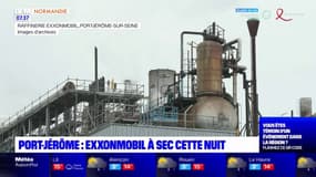 Port-Jérôme-sur-Seine: la raffinerie Esso-ExxonMobil est désormais à sec depuis cette nuit