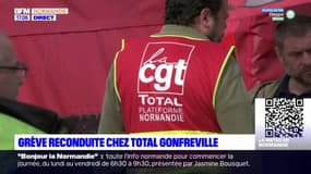 Gonfreville: grève reconduite sur le site de TotalEnergies