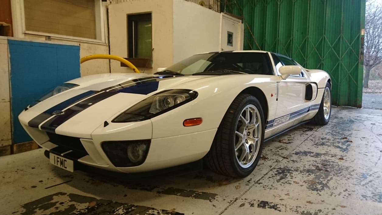 La Ford GT première génération fait partie de la collection du conservatoire des véhicules Ford, installée à Dagenham (Angleterre). Nous l'avions découverte lors d'une visite en décembre 2016