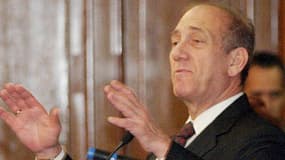 L'ancien Premier ministre israélien Ehud Olmert