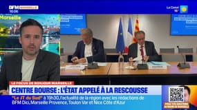 Marseille: la région Provence-Alpes-Côte d'Azur et la CCI appellent l'État à aider à sauver le centre Bourse