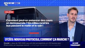 Coronavirus: organiser des cours en demi-journée, est-ce bien possible dans les lycées en milieu rural ?