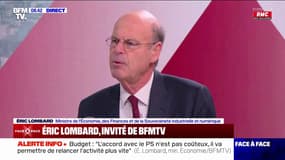 Éric Lombard, ministre de l'Économie: "Le nombre de Français imposables ne va pas changer"