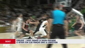 Euroleague : l'ASVEL va faire son retour en 2019