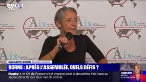 Élisabeth Borne: "La menace" russe doit être l'occasion de "faire en un an ce que l’on aurait dû faire en dix"