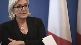Marine Le Pen en décembre 2017 à Paris