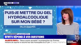 Puis-je mettre du gel hydroalcoolique sur mon bébé ? BFMTV répond à vos questions