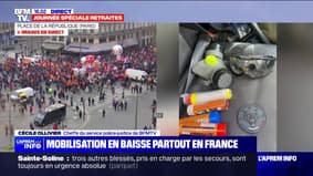 Manifestations contre la réforme des retraites: 18 personnes ont été interpellé à Paris