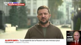 Volodymyr Zelensky: "Nous voulons faire ces négociations avec un autre président de la Russie"