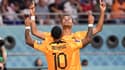 Memphis Depay et Cody Gakpo avec les Pays-Bas
