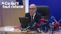 Le procureur d'Aix-en-Provence Jean-Luc Blachon en conférence de presse, le 27 mars 2025