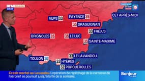 Météo Var: du soleil puis un voile nuageux ce vendredi, jusqu'à 35°C à Brignoles et Draguignan