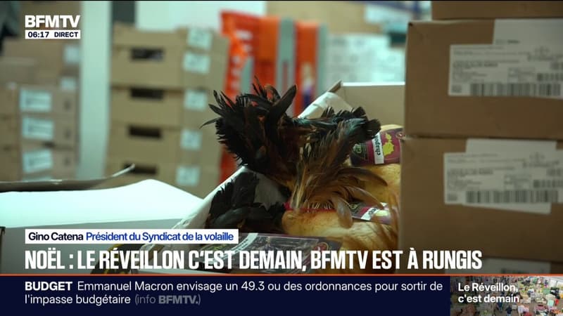 "C'est un sprint final tous les ans": BFMTV à Rungis à la veille du réveillon
