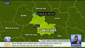 Deux fillettes sont mortes dans l'incendie de leur maison à Gault-du-Perche, dans le Loir-et-Cher