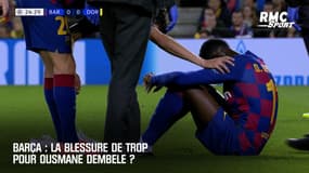 Barça : La blessure de trop pour Ousmane Dembele ?