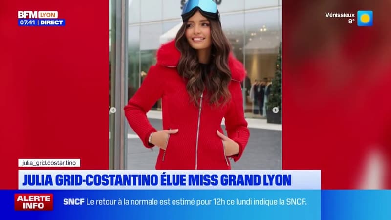 Julia Grid-Costantino élue miss Grand Lyon