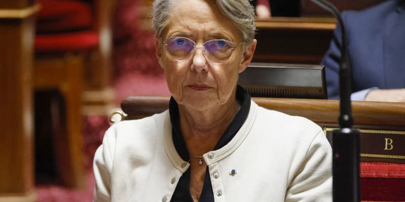 Élisabeth Borne le 15 mars 2023 au Sénat 