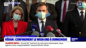 Dunkerque confinée: les mesures annoncées par Olivier Véran 