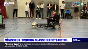 Rhône: un derby OL-ASS de foot fauteuil à Vénissieux