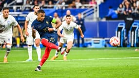 Kylian Mbappé lors de France-Grèce le 19 juin 2023