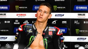 Fabio Quartararo lors des essais de MotoGP à Valence, le 8 novembre 2022